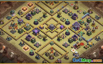 CoC Town Hall 15 Base Layouts & Maps | Copy & Share #29281