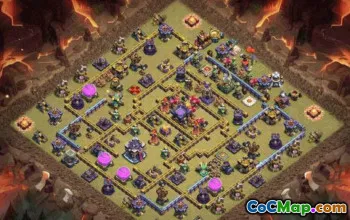 CoC Town Hall 15 Base Layouts & Maps | Copy & Share #30503