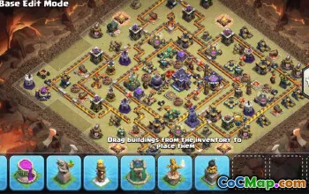 CoC Town Hall 15 Base Layouts & Maps | Copy & Share #30611