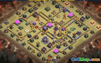 CoC Town Hall 15 Base Layouts & Maps | Copy & Share #31063