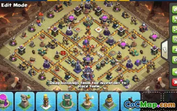 CoC Town Hall 15 Base Layouts & Maps | Copy & Share #31378