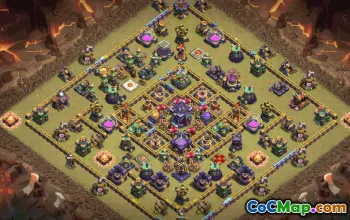 CoC Town Hall 15 Base Layouts & Maps | Copy & Share #32029