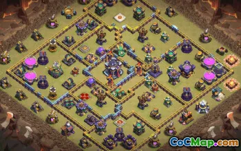 CoC Town Hall 15 Base Layouts & Maps | Copy & Share #32454