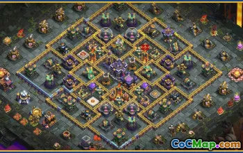 CoC Town Hall 15 Base Layouts & Maps | Farming, War, Trophy #29648