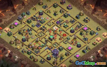 CoC Town Hall 15 Base Layouts & Maps for Home & War #26842