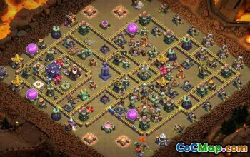 CoC Town Hall 15 Base Layouts & Maps for Home & War #26914