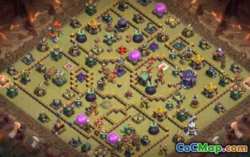 CoC Town Hall 15 Base Layouts & Maps for Home, War #27056