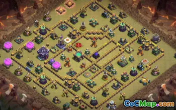 CoC Town Hall 15 Base Layouts & Maps for Home & War #27134