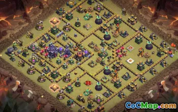 CoC Town Hall 15 Base Layouts & Maps for Home & War #27146
