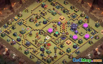 CoC Town Hall 15 Base Layouts & Maps for Home & War #27151