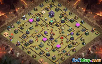 CoC Town Hall 15 Base Layouts: Maps for War & Farming #27113