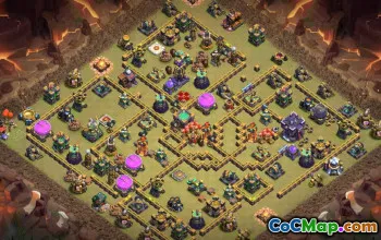 CoC Town Hall 15 Base Layouts & Maps for War & Home Village #27148