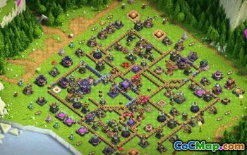 CoC Town Hall 15 Base Layouts & Maps for War & Home Village #32103
