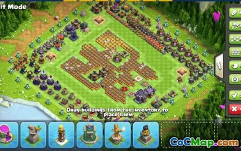 CoC Town Hall 15 Base Layouts & Maps - Funny, Hybrid & HomeVillage #30730