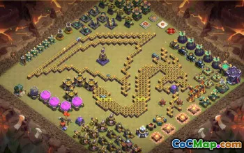 CoC Town Hall 15 Base Layouts & Maps | Funny & Progress Bases #27180