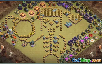 CoC Town Hall 15 Base Layouts & Maps | Funny & Progress Bases #29069