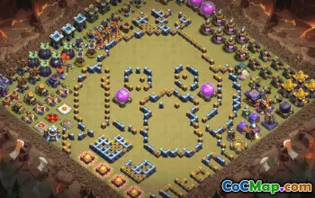 CoC Town Hall 15 Base Layouts & Maps | Funny & Progress Bases #33840