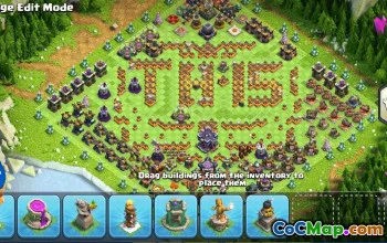CoC Town Hall 15 Base Layouts & Maps | Funny & Progress Designs #30609