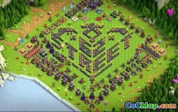 CoC Town Hall 15 Base Layouts & Maps | Funny & Progress Designs #33244