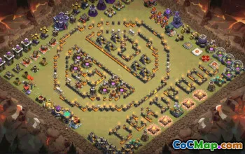 CoC Town Hall 15 Base Layouts & Maps | Funny & Progress Designs #33822
