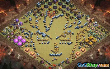 CoC Town Hall 15 Base Layouts & Maps | Funny & Progress Designs #33826