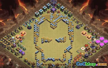 CoC Town Hall 15 Base Layouts & Maps | Funny & Progress Designs #33912