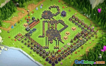 CoC Town Hall 15 Base Layouts & Maps | Funny & Progressing Designs #31648