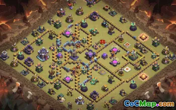 CoC Town Hall 15 Base Layouts & Maps – Hom Village, War, Trophy #31188