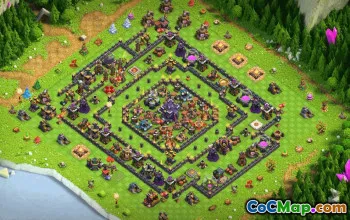 CoC Town Hall 15 Base Layouts & Maps | Hom Village, War, Trophy #33104