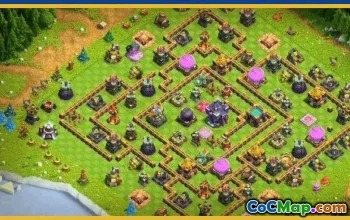 CoC Town Hall 15 Base Layouts & Maps | Home, Farm, War, Trophy #28897
