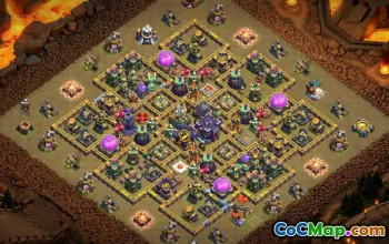 CoC Town Hall 15 Base Layouts & Maps | Home, Farming, Trophy #27337