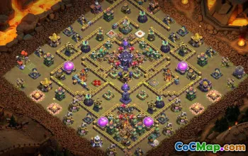 CoC Town Hall 15 Base Layouts & Maps | Home, Farming, Trophy #27387