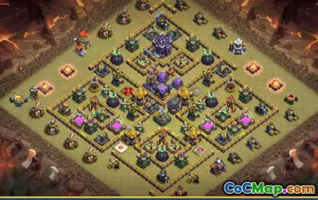 CoC Town Hall 15 Base Layouts & Maps | Home, Farming, Trophy #27435
