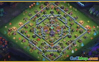 CoC Town Hall 15 Base Layouts & Maps | Home, Farming & Trophy #28299