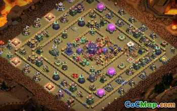 CoC Town Hall 15 Base Layouts & Maps | Home, Farming, Trophy Bases #27350