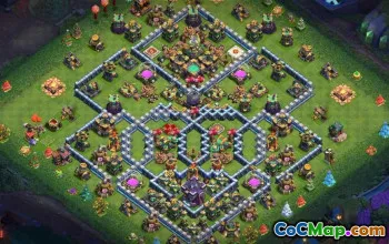 CoC Town Hall 15 Base Layouts & Maps | Home, Farming, Trophy Bases #27712