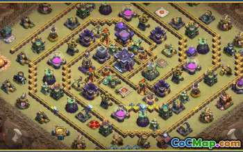 CoC Town Hall 15 Base Layouts & Maps | Home, Farming & Trophy Bases #28762