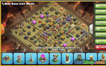 CoC Town Hall 15 Base Layouts & Maps | Home, Farming, Trophy Bases #29357