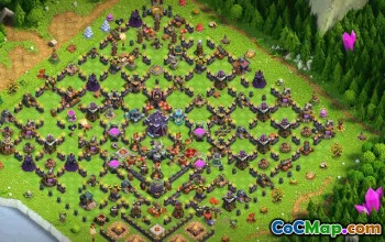 CoC Town Hall 15 Base Layouts & Maps | Home, Progress & Hybrid #32556