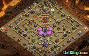 CoC Town Hall 15 Base Layouts & Maps | Home, Trophy, Farming #27253