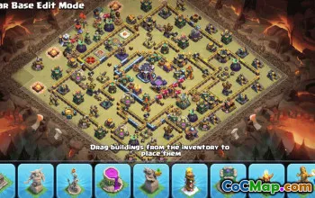 CoC Town Hall 15 Base Layouts & Maps | Home, Trophy, Farming #28885