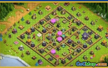 CoC Town Hall 15 Base Layouts & Maps | Home, Trophy, Farming #28899
