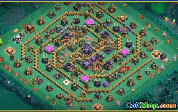 CoC Town Hall 15 Base Layouts & Maps | Home, Trophy, Farming #29089