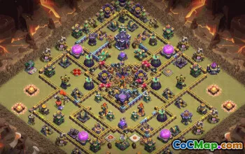 CoC Town Hall 15 Base Layouts & Maps | Home, Trophy, War #32232