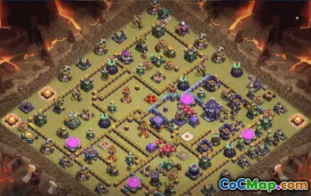 CoC Town Hall 15 Base Layouts & Maps | Home, Trophy, War #32607
