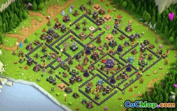 CoC Town Hall 15 Base Layouts & Maps | Home, Trophy, War #33266