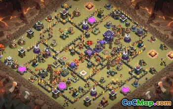CoC Town Hall 15 Base Layouts & Maps | Home, Trophy, War #33715