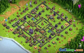 CoC Town Hall 15 Base Layouts & Maps | Home, Trophy, War #33819