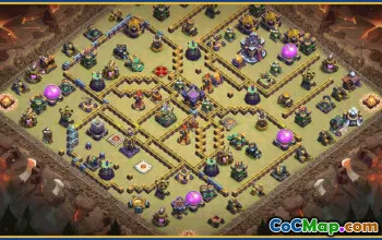 CoC Town Hall 15 Base Layouts & Maps | Home, Trophy, War Bases #30231