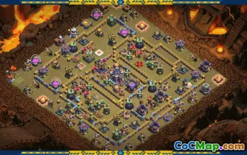 CoC Town Hall 15 Base Layouts & Maps | Home, Trophy, War Bases #30533
